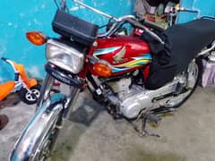 Honda CG 125.2017 ka end. karachi number