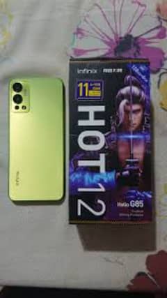 Infinix Hot 12.6/128 Full Box gaming Device exchange possible