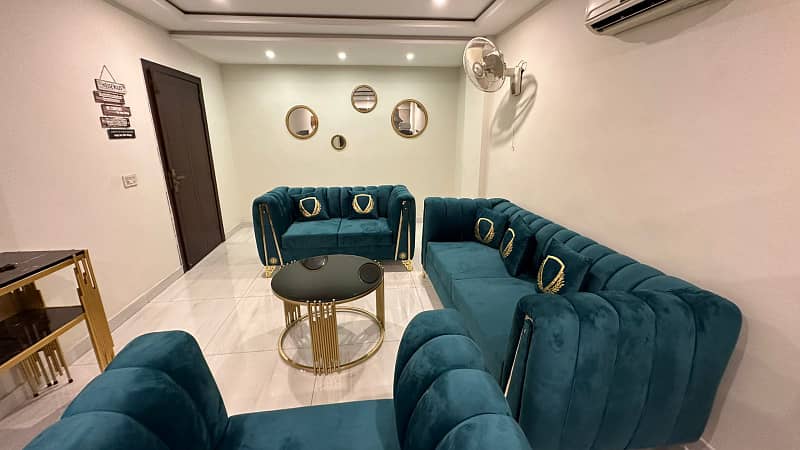 One bed Appartment Full Furnished For Rent Secter E BahriaTown Lahore 6