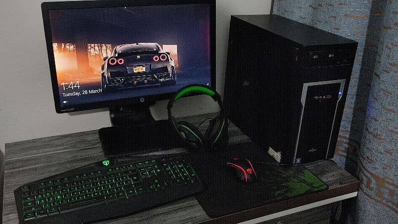 Complete gaming Pc for sale with Nvidea Gtx 1050 ti 3