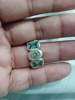 Diamond Mossanite Ring / 03213205000