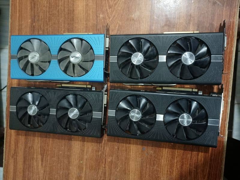 Graphic card Rx 580 8gb sapphire nitro+ 1