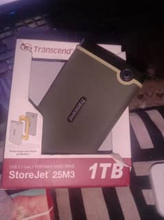 Transcend.  1TB  Store jet 25M3