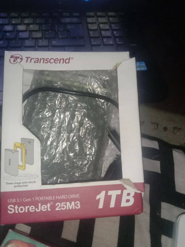 Transcend.  1TB  Store jet 25M3 4