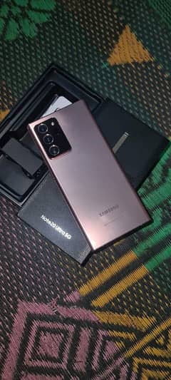 Samsung note 20 ultra complete box offichal aproved