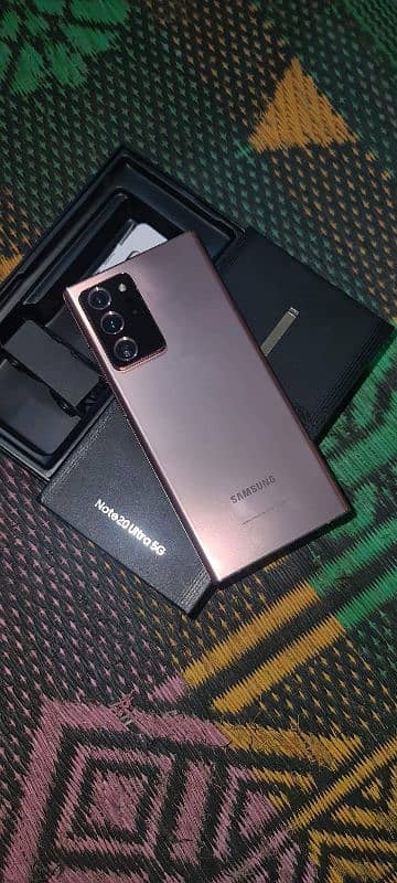 Samsung note 20 ultra complete box offichal aproved 0