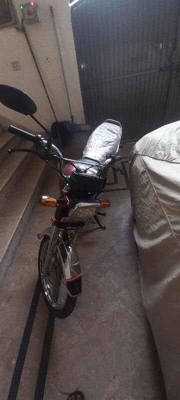 HONDA CD 70 CC 2024 MODEL SINGLE PERSON USED 7