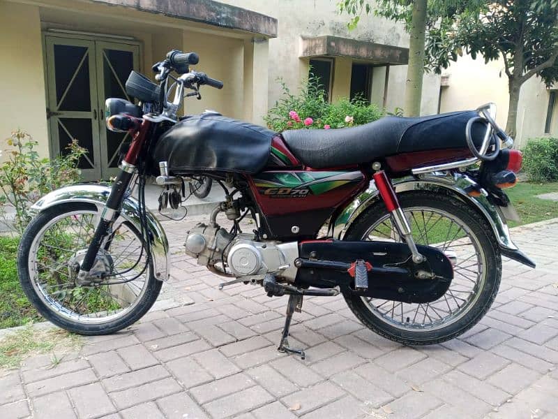 HONDA CD 70 2021/22 MODEL BEST CONDITION URGENTLY OFFERS 5