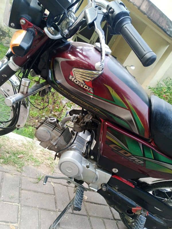 HONDA CD 70 2021/22 MODEL BEST CONDITION URGENTLY OFFERS 8