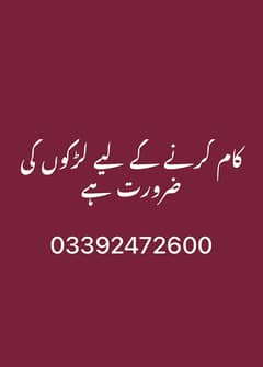 job available contact on WhatsApp