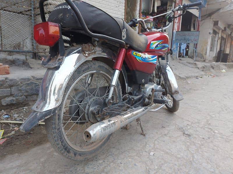 Honda CD 70 tanki tapy change hn baki orignal halat m ha 1