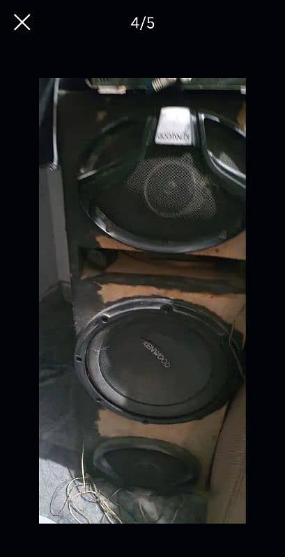 speaker woofer amplifier 1