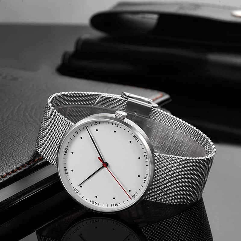 Twenty Seventeen Watch - White - Stainless Steel 0