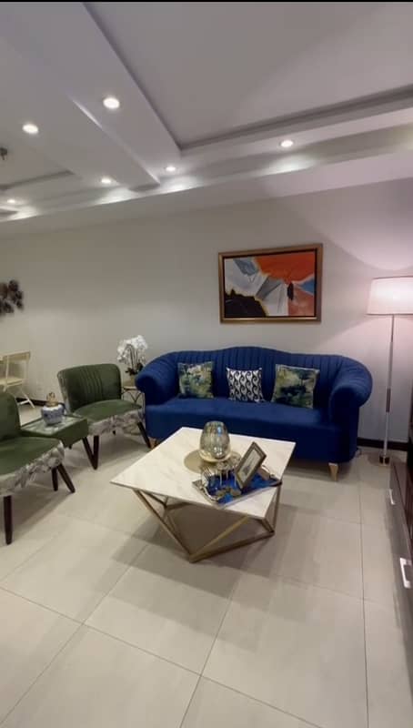 1 bed and 2 bed luxury furnished apartment for sale on low price investor rate in bahria town Lahore 4