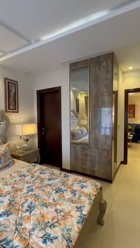 1 bed and 2 bed luxury furnished apartment for sale on low price investor rate in bahria town Lahore 6