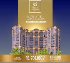 1 bed furnished apartment low Rijas group in bahria town Lahore