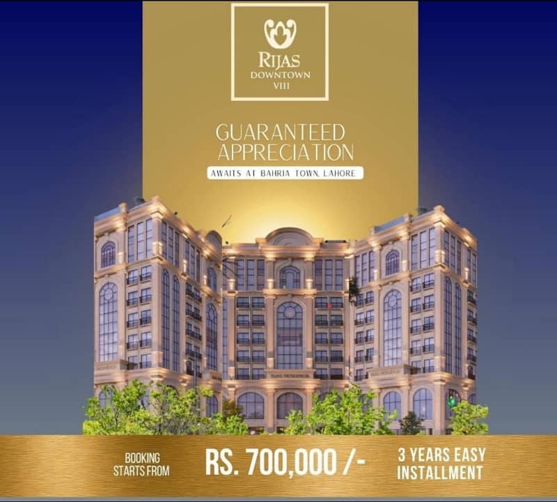 1 bed furnished apartment low Rijas group in bahria town Lahore 0