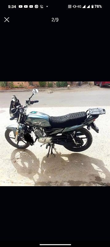 Yamaha YBZ 125 DX for sale in excellent condition 6