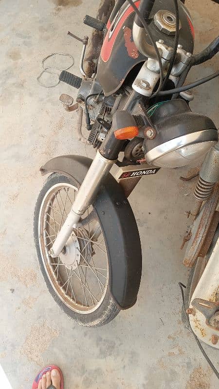 1987 model all parts are new honda 70 cc 2