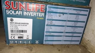 sunlife 4kw pv6000 best price