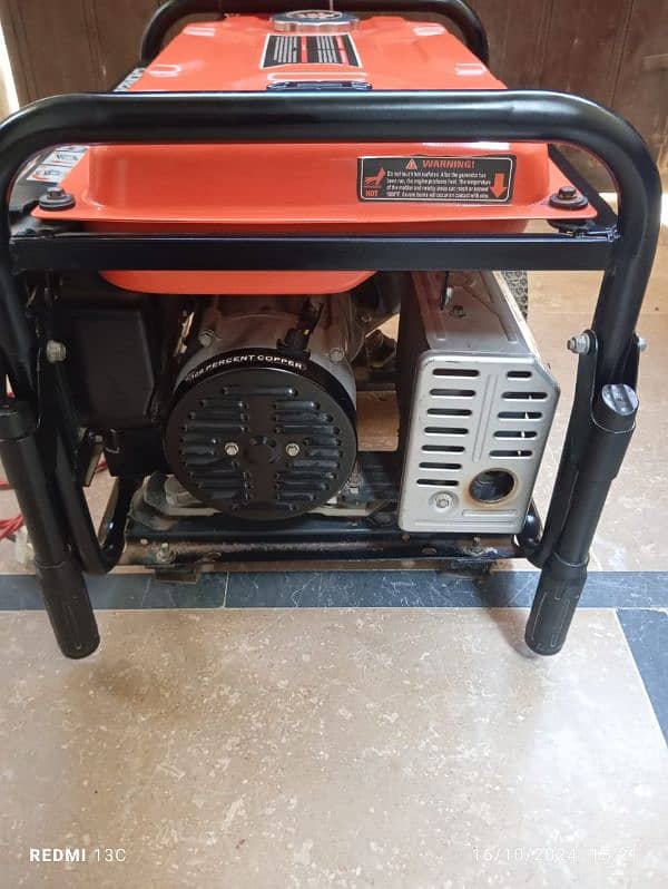 Jasco Riggid 3KVA Generator (2 months Used) 5