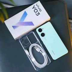 Vivo Y03 in warranty with Box and Accessories