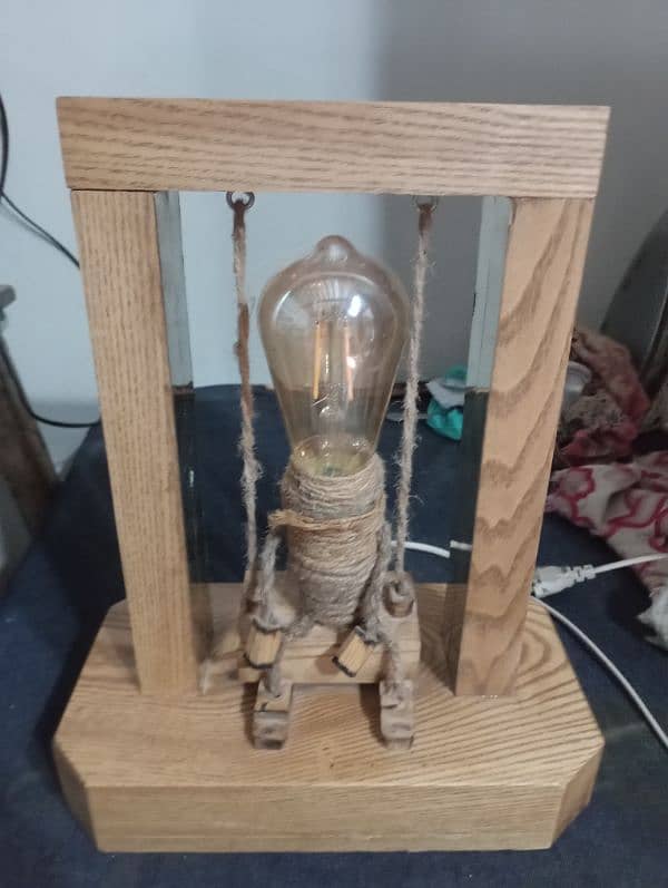 wooden lamp 1