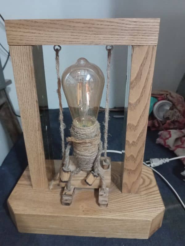 wooden lamp 2