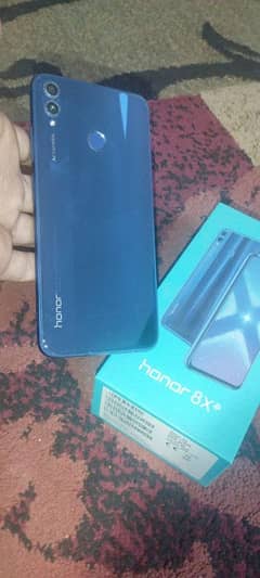 honor 8x brand new condition with box