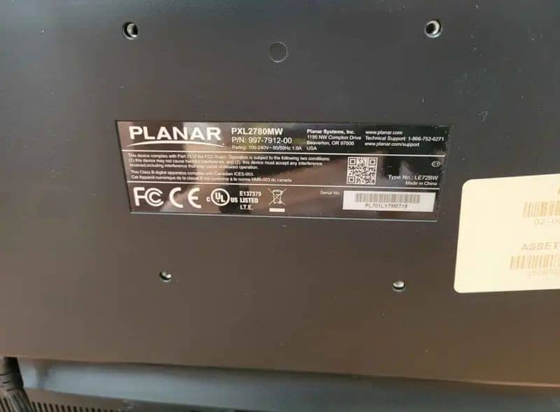 Planar 27 Inch 2k IPS LED Moniter Fresh Condition 6