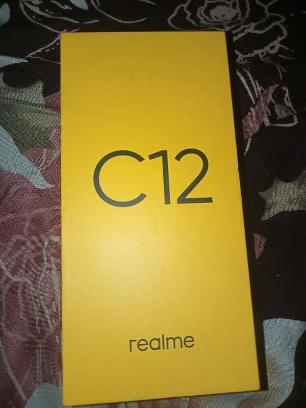 Realme c12 condition 10by8 PTA approved complete saman 8