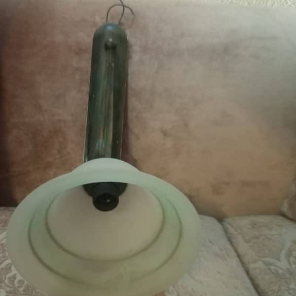 light green colour  italian chandelier 2