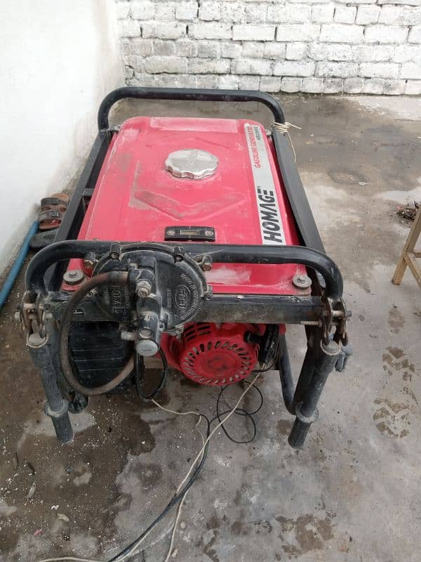 2.5 KVA Generator Gas and Petrol 0