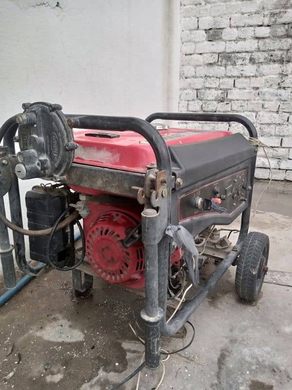 2.5 KVA Generator Gas and Petrol 2