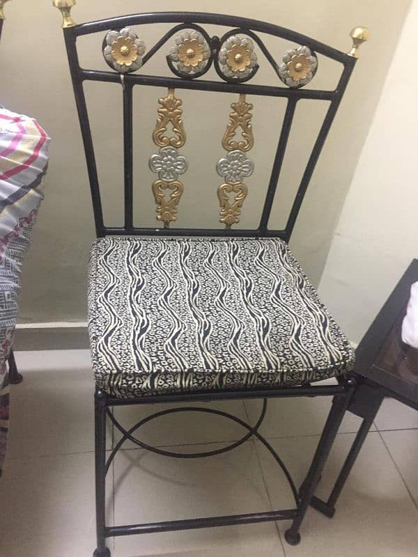 Bed, Side Tables, Center Table & Chairs 1