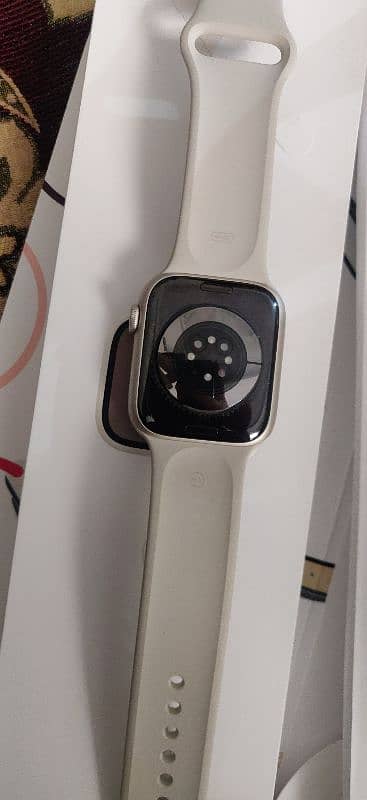 Apple watch series 9 starlight 3