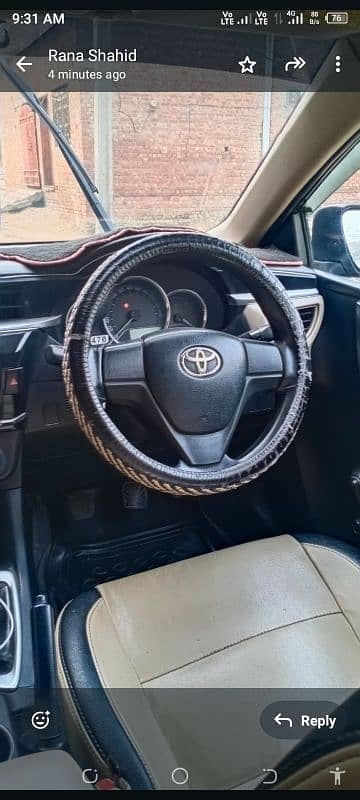 Toyota Corolla XLI 2016 5