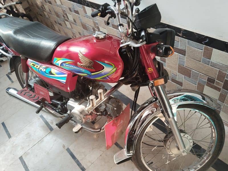 Honda CD 70 New Bike 3