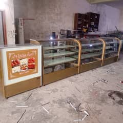 Heat And Chilled Counter Glass Counter