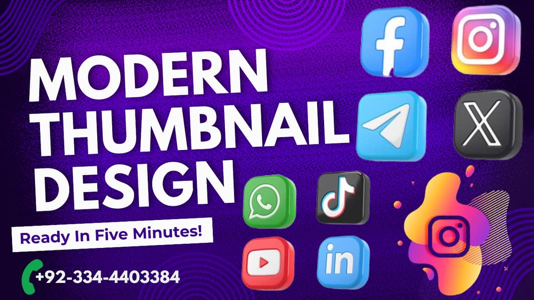 Thumbnails Design (Youtube, Facebook, Vlog and any other Design) 0