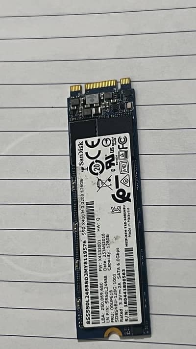 NVMe 128GB SSD | Performance 100% | Branded