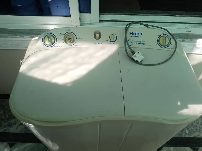 Haier washing machine 3