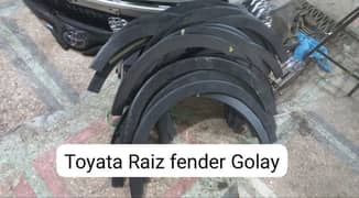 Toyota Raize Rocky fender golay available