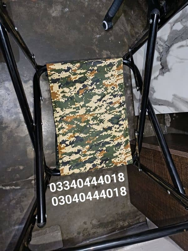 Army chair/Folding chair/Camping chair/Travelling chair/Picnic chair 5