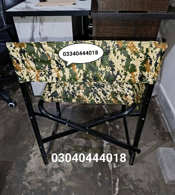 Army chair/Folding chair/Camping chair/Travelling chair/Picnic chair 9