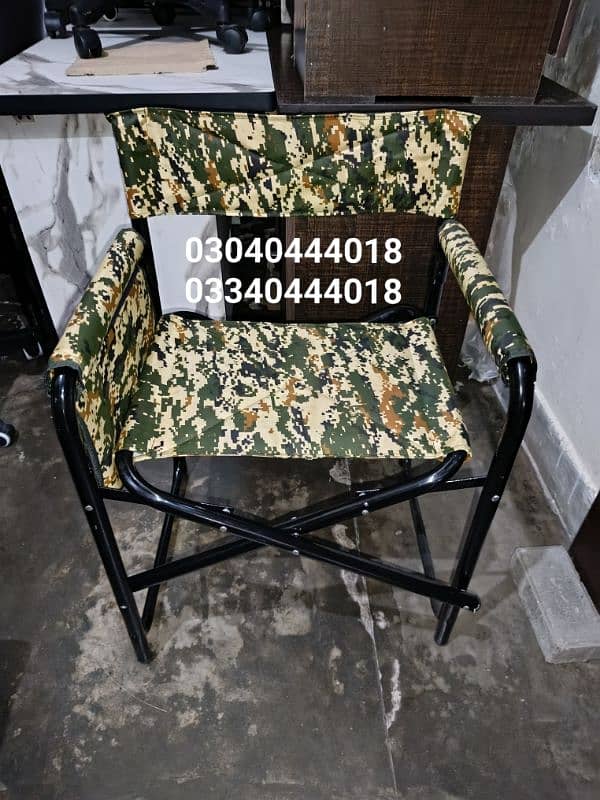 Army chair/Folding chair/Camping chair/Travelling chair/Picnic chair 14