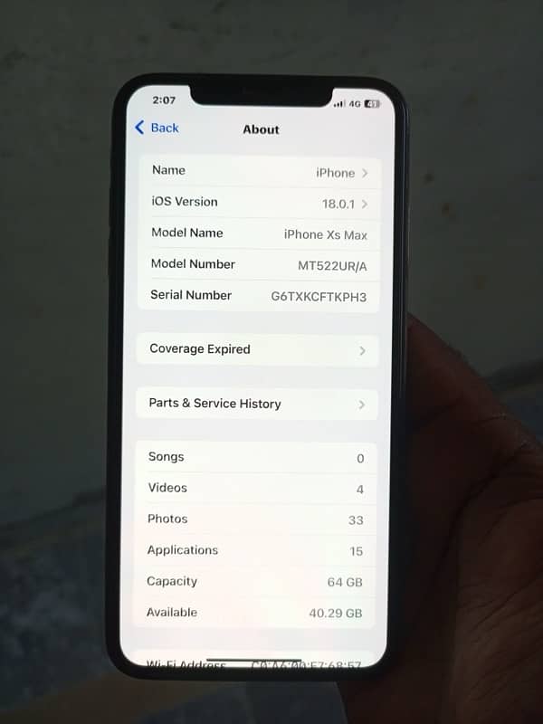 Iphone Xs Max Dual PTA approved 6