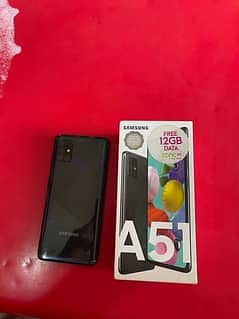 Glaxy A51 Full Box Offical PTA 10/9.5 100%