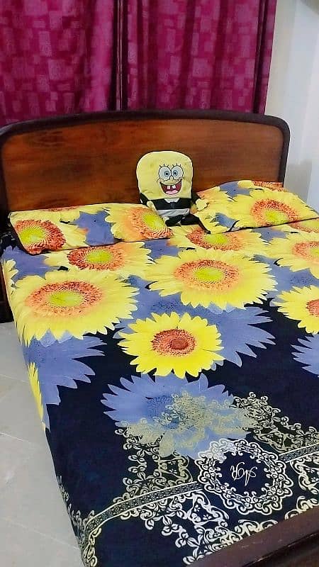 bed side table with out mattress 5