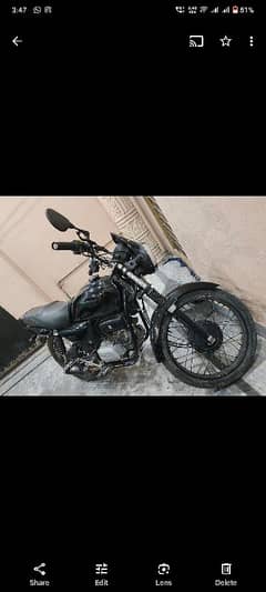 Honda CD 100 Prider black Lahore number 10 by 10 condition